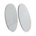 Topteng Pair Side Heated Mirror Glass For Mini Cooper Clubman F54 2015-2020 Hatch 5dr F55 2014-2020 3dr F56 2014-20 Cabrio F57