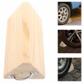 Milisten Wood Tire Chocks Heavy Duty Wheel Wedge Trailer Chock Block Car Stopper Anti-slip Support Pad For Travel Trailers
