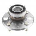 A-premium Rear Wheel Bearing And Hub Assembly With 4-lug Compatible Honda Civic 1992-2000 Del Sol 1993-1997 Acura Integra