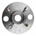 A-premium Rear Wheel Bearing And Hub Assembly With 4-lug Compatible Honda Civic 1992-2000 Del Sol 1993-1997 Acura Integra