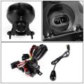 Compatible With Chevy Tahoe Subrban 1500 Pair Of Bumper Driving Fog Lights Wiring Kit Switch Smoked Lens