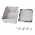 Uxcell 170mmx140mmx95mm Dustproof Ip65 Junction Box Diy Case Enclosure Gray