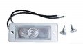 Rp19 Roll Pan License Plate Light With Screws Universal Fit 