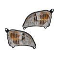 Toyota Avalon 2013 2014 15 Front Signal Corner Light Assembly Driver And Passenger Side Pair W Bulbs Capa Certified Replacement 