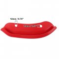 X Autohaux Pair Car Front Bumper Lip Lever Splitter Protector Red For Dodge Challenger Hellcat 2015-2021