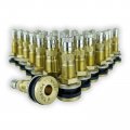 Haltec Pack Of 25 Tr618a Air Liquid Valve Stems For Industrial Agricultural Wheels Tv-618a 