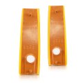 Front Side Marker Light Pair For Gmc C1500 1988 1989 1990 1991 1992 1993 Driver And Passenger Gm2550141 Gm2551141 