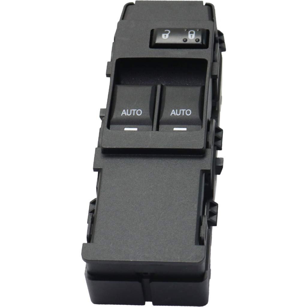 Window Switch For Dodge Challenger 2011 2012 2013 2014 Driver Side Front 12 Male Pin Type Terminals Black 4602784ac