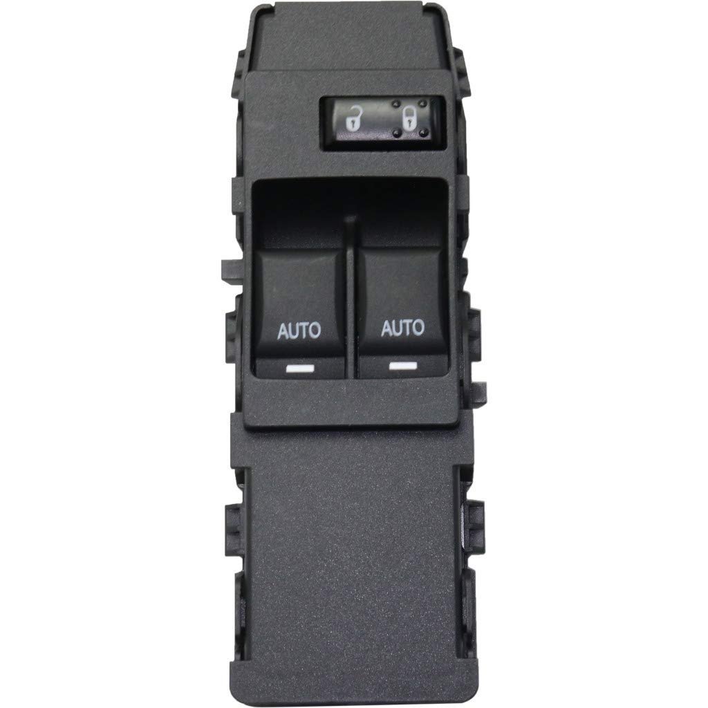 Window Switch For Dodge Challenger 2011 2012 2013 2014 Driver Side Front 12 Male Pin Type Terminals Black 4602784ac