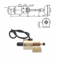 Grinding Machine Electromagnetic Oil Pump Dustproof Grinder Milling Tool Lubrication Ac220v