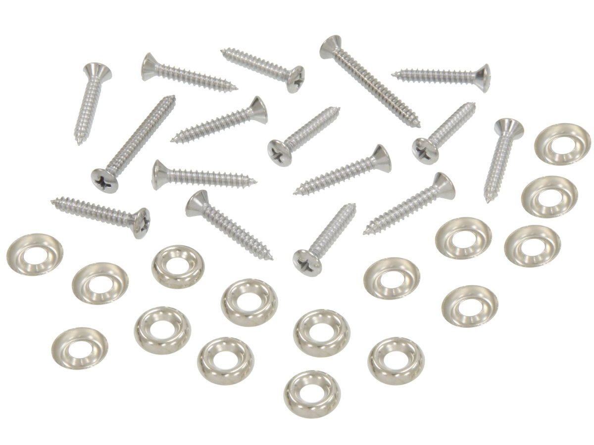 1958 1962 Corvette Kick Panel Screw Set 20 Pieces Part Number 341149