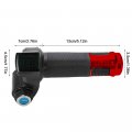 Cdiytool 1pair E-bike Throttle Grip With Lcd Battery Voltage Display Key Knock Universal Electric Bicycle Scooter Wire Twist
