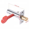 Uxcell 12mm Dia Brass Cylinder Core Cold Rolled Steel Hidden Tubewell Key Mortise Lock