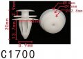 Autobahn88 Rear Door Trim Panel Clip Compatible With Nissan Oem 155309791 Pack Of 20