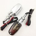 Semt-aluminum 10mm Stalk Motorcycle Turn Signals Blinker Lights Compatible With Universal Bike B074mjzxpn