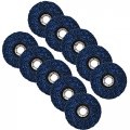 All-carb 10 Pcs 4-1 2 Inch X 7 8 Easy Clean And Strip Discs Wheel Fit For Wood Metal Fiberglass Surface Preparation