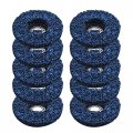 All-carb 10 Pcs 4-1 2 Inch X 7 8 Easy Clean And Strip Discs Wheel Fit For Wood Metal Fiberglass Surface Preparation