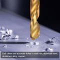 Uxcell Tap Drill Bit Set 6-40 Unf Straight Flute Thread And 3 25 2 9mm Twist Titanium Coated M2 High Speed Steel Repair Tapping