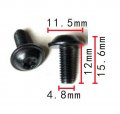 Autobahn88 Hexagon Bolt For Trim Panel Roof Compatible With Vw Audi Oem N90944604 Pack Of 10