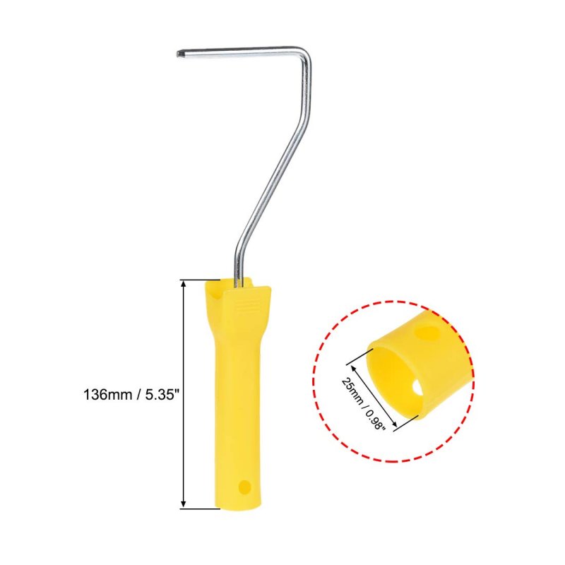 Paint Roller Kit 4 Inch 5xpaint Covers 1xpaint Frame Tray 8pcs