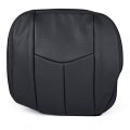 Left Driver Bottom Seat Cover For Chevy 2003-2006 Silverado 1500 2500 3500 And 2007 Classic Dark Gray Protector 