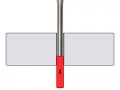 3 32 In Pin Punch 66052 High Carbon Steel Reverse Tapered Tool With Rust Preventative Coating 