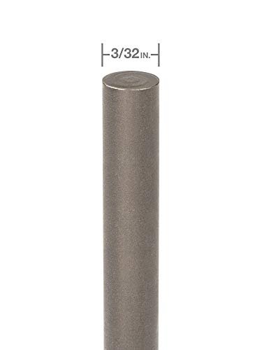 3 32 In Pin Punch 66052 High Carbon Steel Reverse Tapered Tool With Rust Preventative Coating