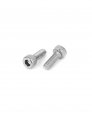 Uxcella 9mm Long M2 5x7mm Socket Cap Screws Hex Key Head Bolts 100 Pcs