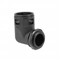 Uxcell Corrugated Tube Connector 90 Degree Ad28 5 Conduit Hose Joint Clamps