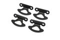 4 Tie Down Hooks For 2000-2017 Ford F-150 Styleside 04-17 8 Foot 6 5 Bed Models Only 2001-10 Explorer Sport Trac