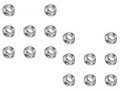 16 Wheel Nut 3 8 -24 For Polaris 2001 2002 Xc Sp 500 600 700 800 Xpedition 425 