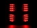 Amerilite Smoke Led Replacement Brake Tail Lights Set For 09-14 Ford F-150 Passenger And Driver Side