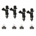 4pcs Fits For Nissan Rogue Altima Sentra 2 5 Fuel Injector Connector Harness Plug 0280158130