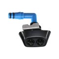 A-premium Headlight Headlamp Washer Jet Nozzle With Cover Replacement For Saab 9-3 2004-2011 Front Right