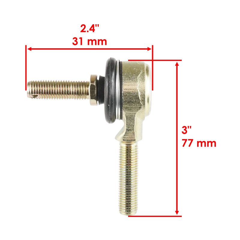 For Tie Rod End Kit Kawasaki Klf400 Klf-400 Bayou 400 4x4 1993-1996 2 Sets Mod-ztf1-5820