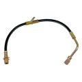 Oldsmobile Bravada 1996 Brake Hydraulic Hose Black Epdm Rubber Flexible Stamped Steel Bracket 17 5 Inches Axis 1 Length W 