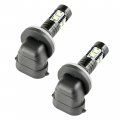 Caltric 2 Headlight Led Bulbs For Polaris Trail Boss 330 2010-2013
