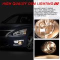 Auto Dynasty Oe Style Driving Fog Light Lamps With Bezel Switch Compatible Altima Sedan 13-15 Driver And Passenger Side Smoked