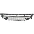 Front Bumper Grille For Mercedes Benz E300 E400 2017 2018 Center W Amg Package Black Plastic Fits Convertible Coupe Sedan Wagon 
