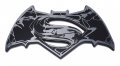 Batman V Superman Dawn Of Justice Distressed Chrome Auto Emblem 