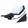 Right Passenger Side Door Mirror Assembly White For Tesla Model 3 2017-2023 Power Folding Heated Glass Rear View