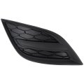 Front Passenger Side Bumper Insert For Mazda Cx-9 2010 2011 2012 Replacement Ma1039113 And Te6950c11b Black Plastic Standard 