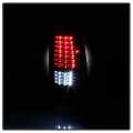 Acanii For 1999-2006 Gmc Sierra 1500 2500 3500 1999-2002 Chevy Silverado Black Full Led Tail Lights Lamps Left Right
