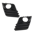 Fog Light Bezel Pair For Subaruester 2022 2023 2024 Front Driver And Passenger Side Black Plastic For Round Lights Su1038131 