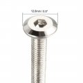 Uxcell M6x35mm Furniture Bolts Hex Socket Screws Fastener Carbon Steel 20pcs