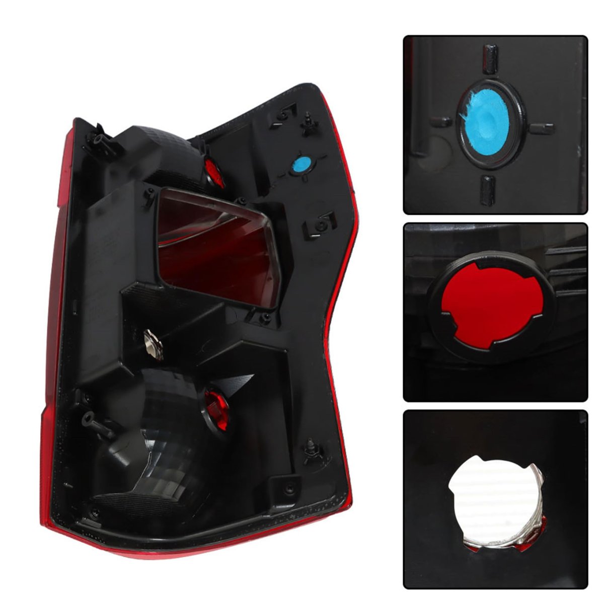 Left Tail Light Replacement For F250 F350 2020 2021 2022 Driver Side Brake Lamp Assembly Fo2800279 Red And Clear Lens Blind