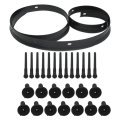 Front Fascia Bumper Hood Seal With Rivets 68051392ab Compatible 2013 Dodge Challenger Sxt Plus Coupe 2-door 3 6l 3604cc 220cu