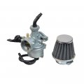Alveytech Pz22 Carburetor With 22 Mm Intake Left Side Hand Choke For 110cc 125cc Atvs Dirt Bikes With Air Filter