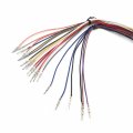 Httmt- 1996-2006 Dyna Super Glide Wide Low Rider Extended Cable Line Extension Kits Black Compatible With 16 Handlebar H-d