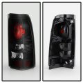 Acanii For 1999-2002 Chevy Silverado 1500 99-06 Gmc Sierra Black Smoked Tail Lights Brake Lamps Driver Passenger